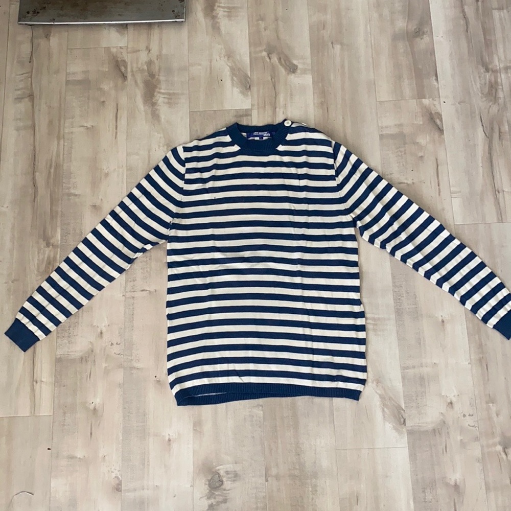 Rare indigo dyed shoulder button junya - Picture 12 of 14